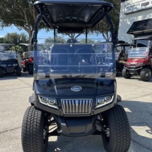 2025 Evolution D5 Ranger 4 Black Sapphire | Forward-Facing 4-Seater Cart