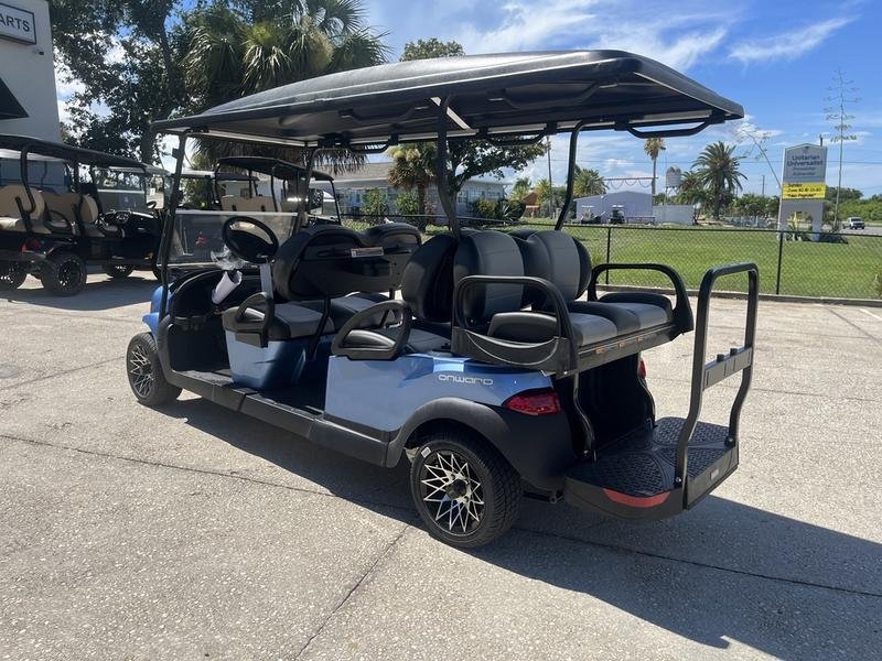 2025 Club Car Onward 6-Passenger Gas PTV | Metallic Ice Blue | Unlimited Family Range! - Image 2