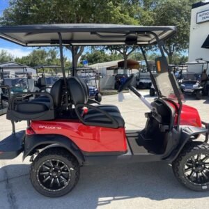 2025 Club Car Onward Lifted 4-Passenger Gas PTV | Rally Red | All-Terrain Freedom Sale!