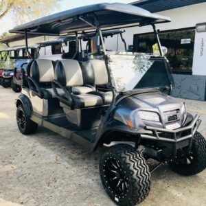 2025 Club Car Onward Lifted 6-Passenger HP Lithium | Midnight Silver | Zero-Maintenance Family PTV!