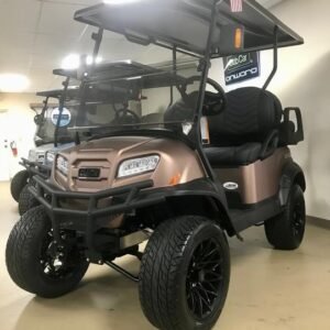 2025 Club Car Sunrise Special Edition Lifted PTV | Matte Rose Gold | Zero-Maintenance Lithium Sale!