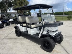 2026 STAR EV J-Model 4+2 LSV | Lifted 6-Passenger Lithium in Charcoal Moss | Premium Family Shuttle Sale!