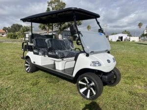 2025 Evolution Carrier 6 Plus for Sale | 6-Seater Lithium Electric Golf Cart